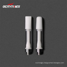 Colorful ceramic mouthpieces thick cbd oil private label 510 thread vape cartridge wholesale